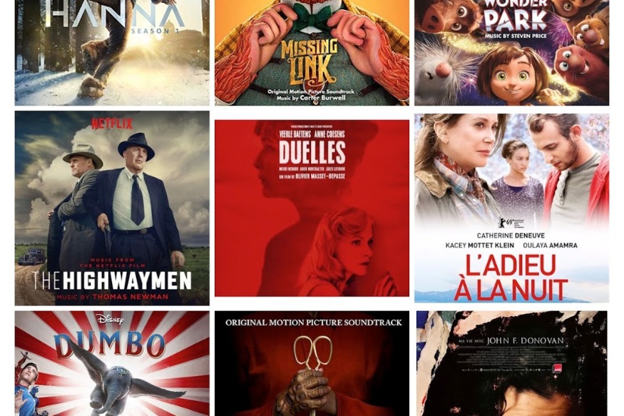 Vive le cinéma ! # 1er avril 2019 - Emission BO mensuelle • Actualité des musiques de films avec Alexis Rault et Frederic Vercheval