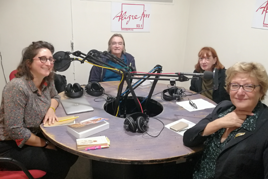 La vie est un roman # 29 octobre 2019 # Michèle Idels, Camille Chaplain & Magali Le Mens nous parlent de sociétés matriarcales et de modernité hermaphrodite.