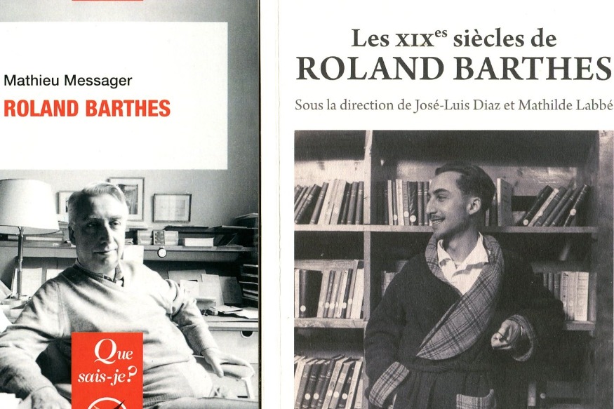 La vie est un roman # 26 novembre 2019 # Roland Barthes vu par Mathilde Labbé & Mathieu Messager, Pro Liturgia, une exposition à l'abbaye de Maubuisson présentée par son commissaire, Julien Taïb.