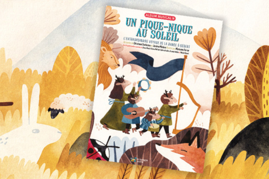 Ecoute ! Il y a un éléphant... # 27 nov 2019 - "Un pique nique au soleil", un conte musical venu du Québec, avec Jérôme Minière