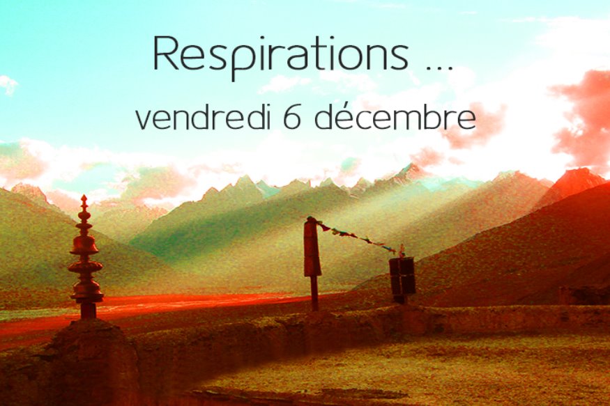 Respirations # 6 décembre 2019 : Lionel Robert, acteur et enseignant de l'école de la respiration de Sandra Romond et Kid Loco, musicien