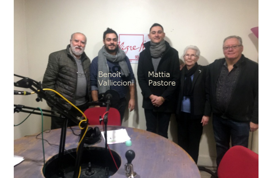 Cappuccino # 23 février 2020 - invités : Mattia Pastore et Benoît Valliccioni