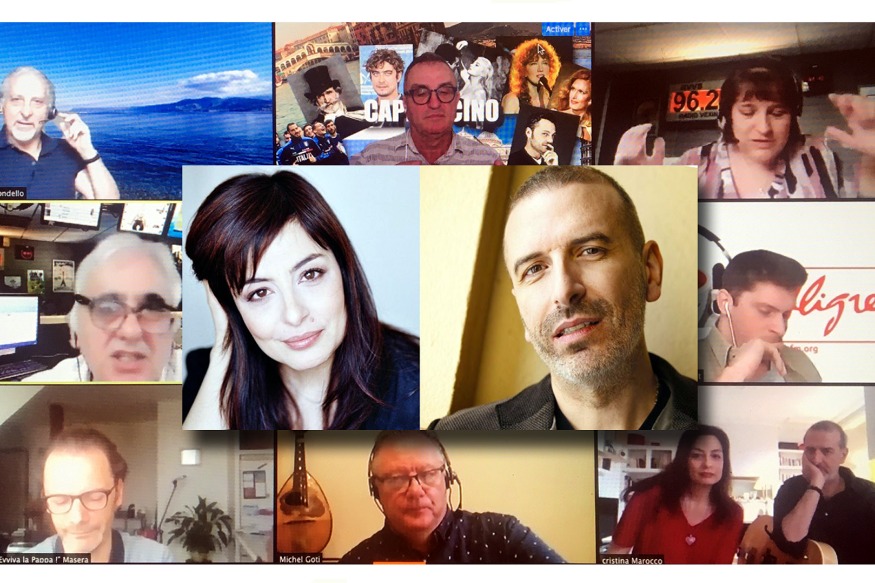 Cappuccino # 12 avril - invités Cristina Marocco et Pacifico dans Cappuccino en Italoscopie