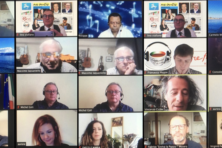 Cappuccino # 10 mai 2020 - Invités : E. Gatto, M. Mori, A. Visentin,V. Cirillo et Virginio Simonelli