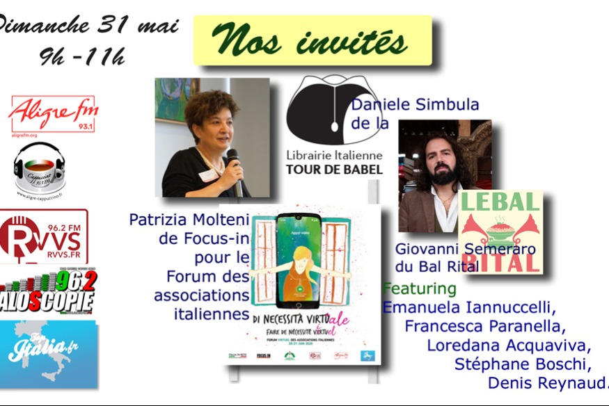 Cappuccino # 31 mai, invités P Molteni, D Simbula, G Semeraro, S Boschi, D Reynaud
