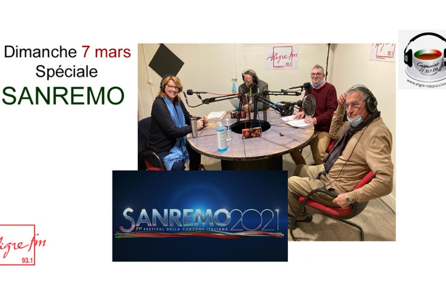 Cappuccino # 07 mars 2021 - spéciale SanRemo 2021 rubrique Letteraturite