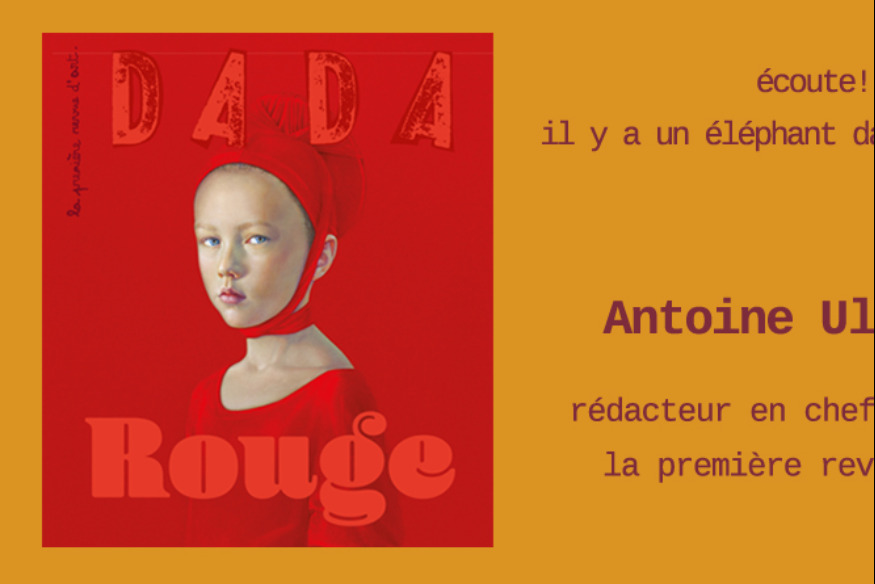 Ecoute ! Il y a un éléphant... # 24 mars 2021 - Le rouge dans l'art, avec Antoine Ullmann