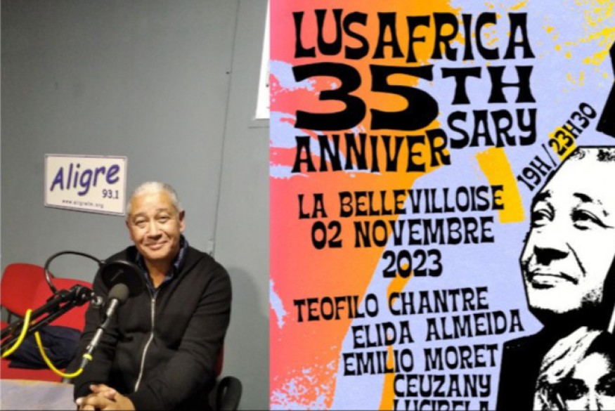 Lusitania # 28 octobre 2023 – Jose da Silva fondateur de Lusafrica et Teofilo Chantre chanteur-compositeur