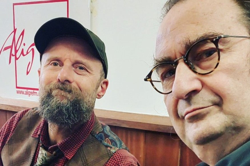 François Angelier et Nicolas Chemla pour le recueil "Un jour, le diable" (Ed. Séguier)