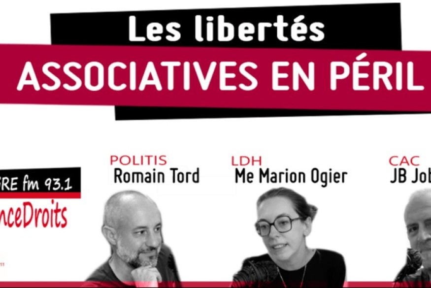 Les libertés associatives en péril en France # Fréquence Droits # 29 juin 2026